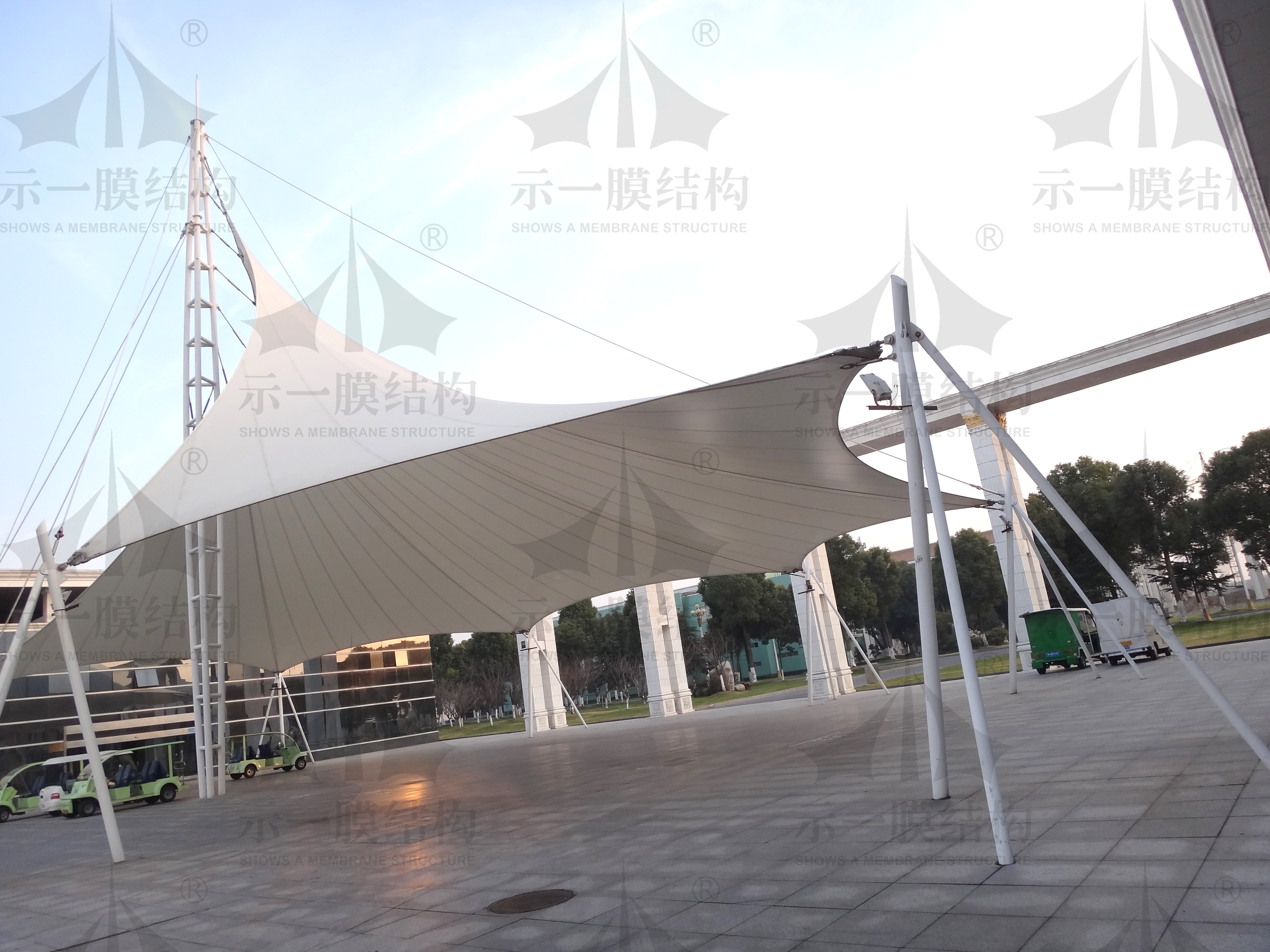 How to customize the tensile membrane structure?