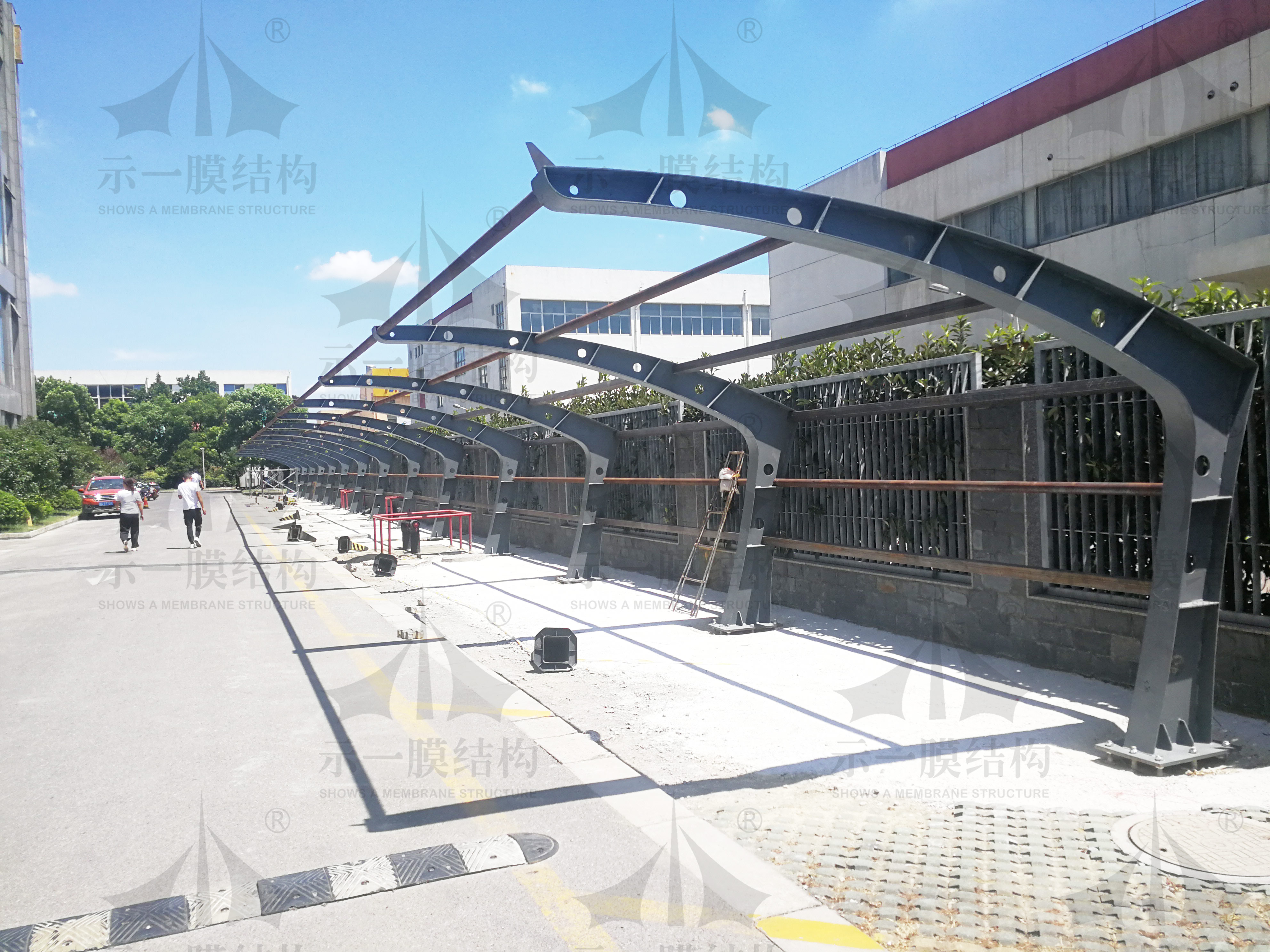 Brief introduction of membrane structure carport foundation strength