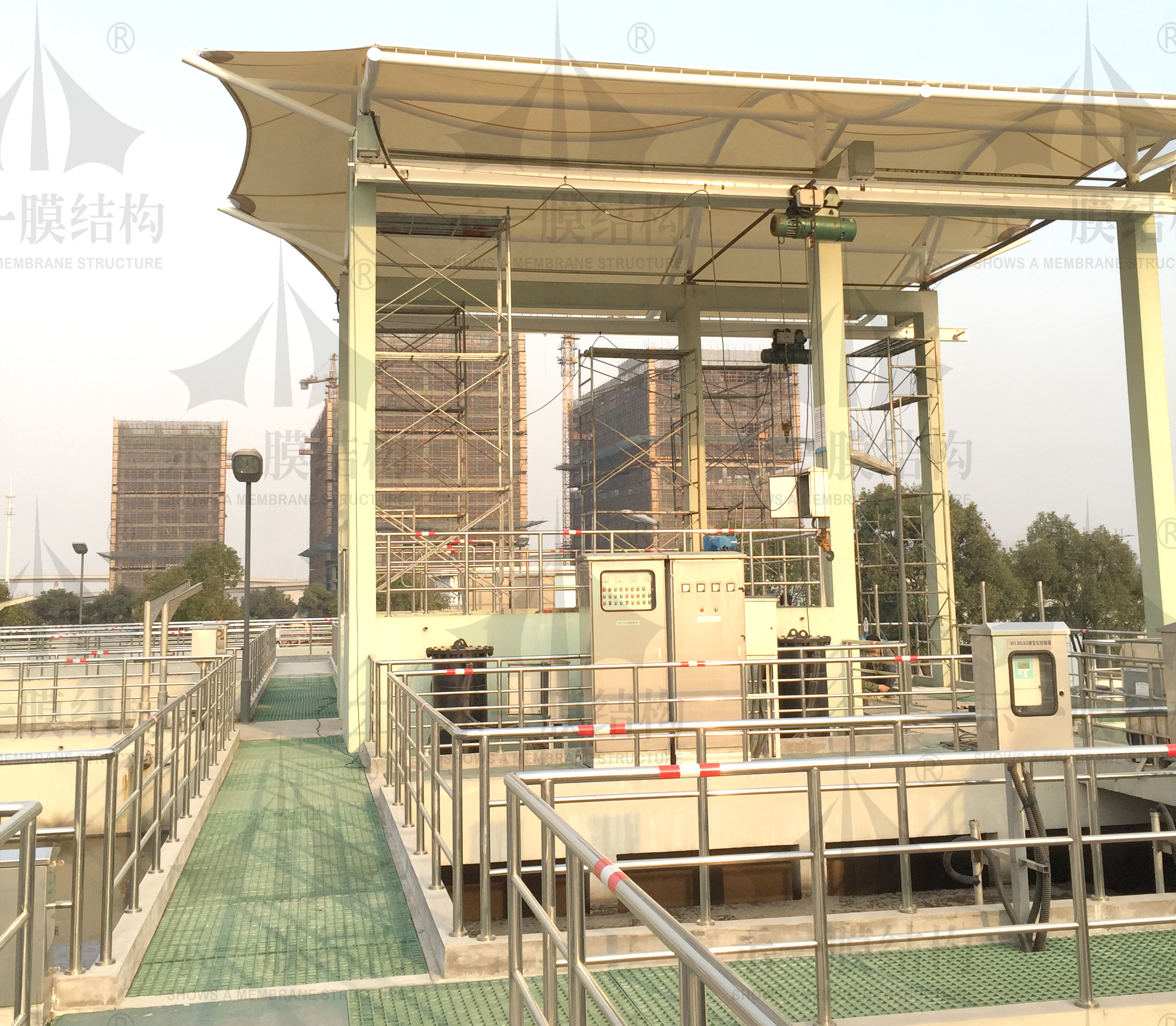 Membrane Structure Project of Xujing Chengtou Sewage Treatment Plant