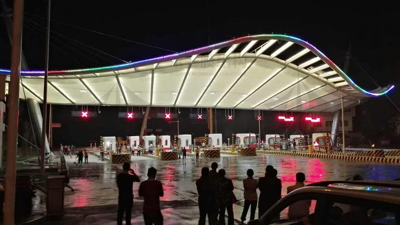 The New Era of Membrane Structure Roof of Gas Station