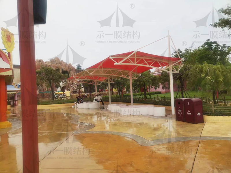 淮安西游乐园膜结构景观棚 (38)
