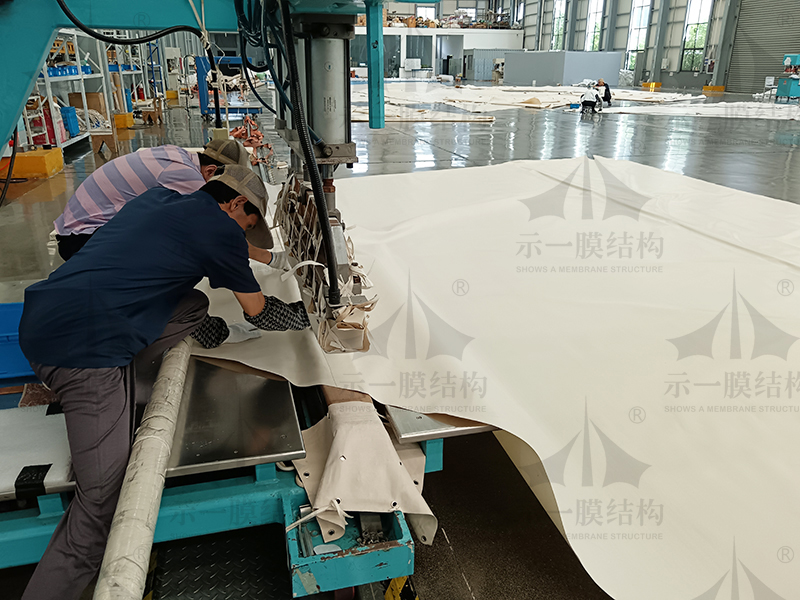 Can we visit the factory of Shanghai Shows A Membrane Structure Co., Ltd.?
