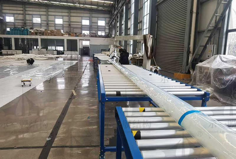 Does Shanghai Shows A Membrane Structure Company offer processing services......