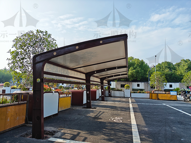 Membrane structure carport area calculation explanation