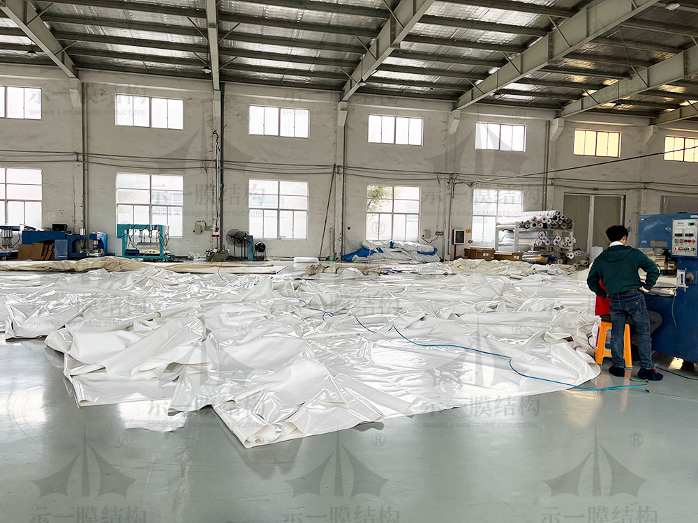 Introduction of common membrane materials in membrane structure building